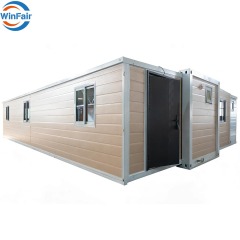 WinFair Low Price China Portable Prefab 40 Foot Expandable Container House With Bathroom Wholesale for Eco-Lodge/Mobile Cafe