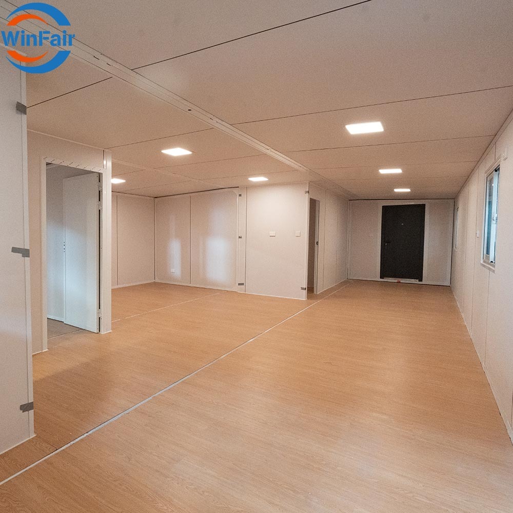 WinFair Lebanon Steel Prefab Ready-Made-Container-House 40Ft Prefab Modular Home for Luxury Resort Villa/Seaside Bungalow