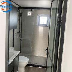 WinFair Hungary Ce 40Ft Prefab Sandwich Panel Container House Modular Prefabricated Home for Self-Built Villa / Residential Home