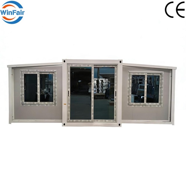 WinFair Custom Luxury 40 Foot Container Houses Ghana Foldable Prefabricated Homes House for Vip Lounge/Disaster Relief Housing