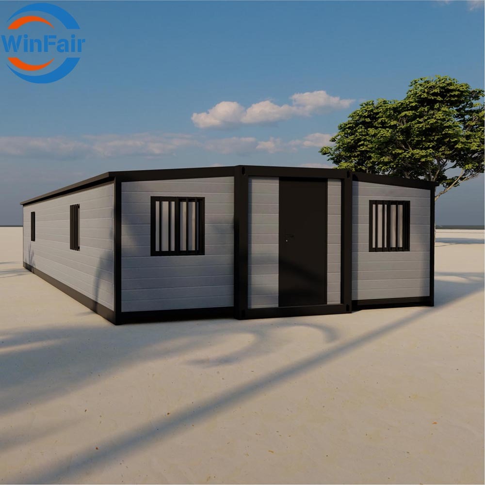 WinFair Portable Modular Sandwich Panel Prefabricated Container House 40Ft for Retirement Home / Senior Living / Rural Farmhouse