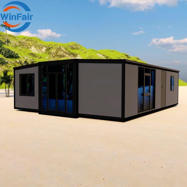 WinFair Competitive Price Portable Prefab Romania Prefabricated Modular Office Container House 30Ft for Residential Home