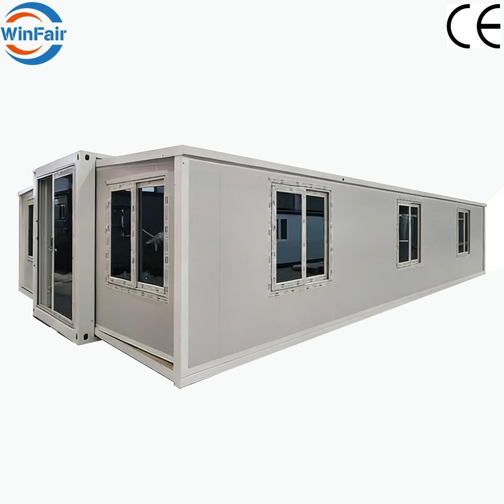 WinFair China Granny Flat Prefab Container House 40Ft Expandable Luxury for Beachfront Bungalow / Beach House / Residential Home