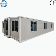 WinFair China Granny Flat Prefab Container House 40Ft Expandable Luxury for Beachfront Bungalow / Beach House / Residential Home