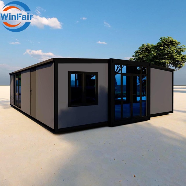 WinFair Competitive Price Portable Prefab Romania Prefabricated Modular Office Container House 30Ft for Residential Home