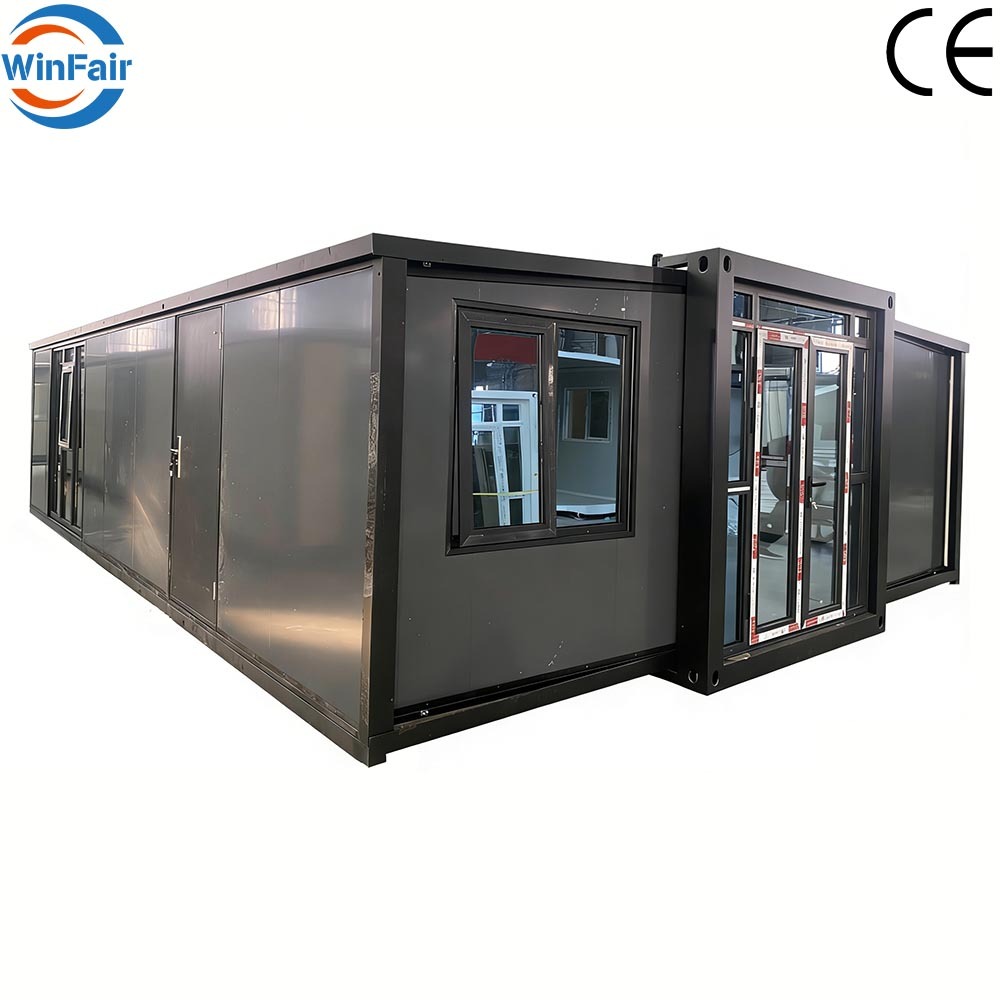 WinFair Low Price 30Ft Prefab China Luxury Module Container House With Bathroom for Granny Flat / Guest House / Garden Office