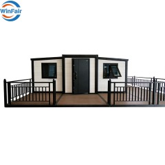 WinFair Luxury Mobile Prefabricated Folding House Container 40 Ft Casa Prefabbricata for Dormitory Office Camp/Resort Villa