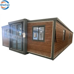 WinFair Competitive Price Prefab 2 Bedroom Living Expandable Container House 40Ft Luxury for Mobile Cafe/Luxury Resort Villa