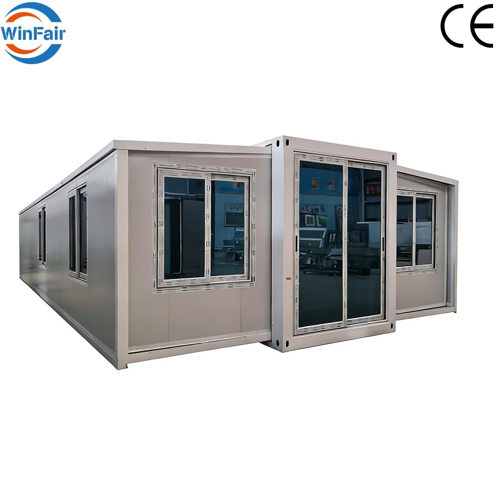 WinFair China Granny Flat Prefab Container House 40Ft Expandable Luxury for Beachfront Bungalow / Beach House / Residential Home