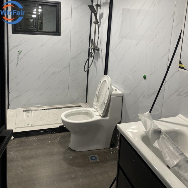 WinFair Low Price 30Ft Prefab China Luxury Module Container House With Bathroom for Granny Flat / Guest House / Garden Office