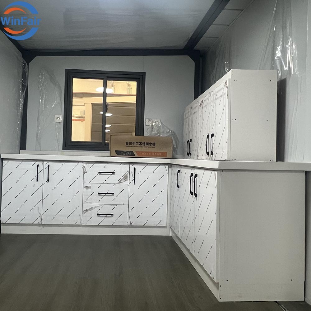 WinFair Oem Low Price Portable Mobile Homes House Modular Foldable Container Home for Self-Built Villa / Residential Home