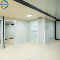 WinFair Portable Modular Sandwich Panel Prefabricated Container House 40Ft for Retirement Home / Senior Living / Rural Farmhouse