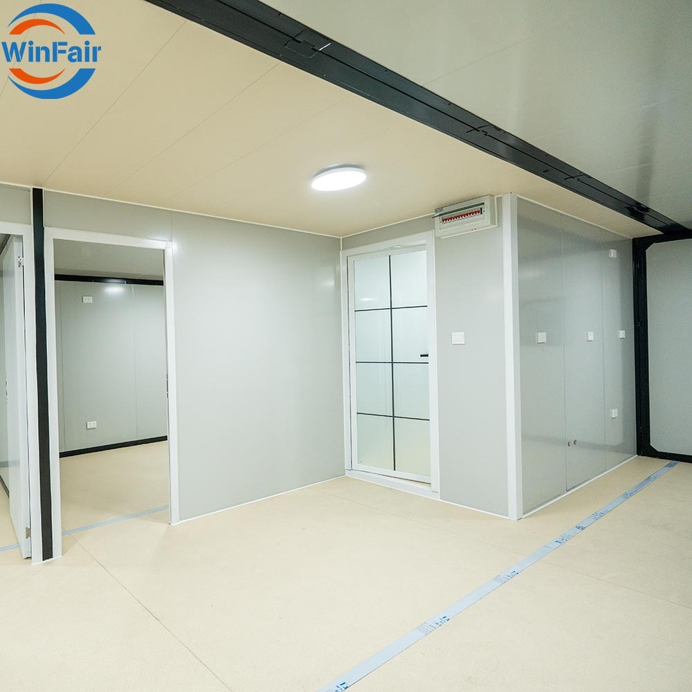 WinFair Ce Certified Competitive Price Luxury Prefabricated Container House Modular for Garden Office / Backyard Studio