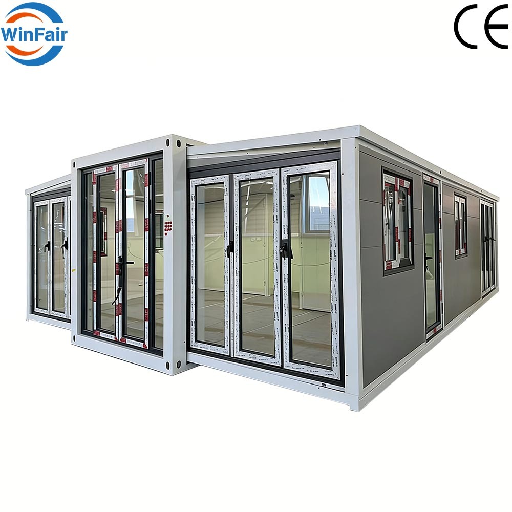 WinFair Romania Modular Mobile Two Bedroom Prefabricated Expandable Container House 30Ft for Rural Farmhouse / Vacation Rental