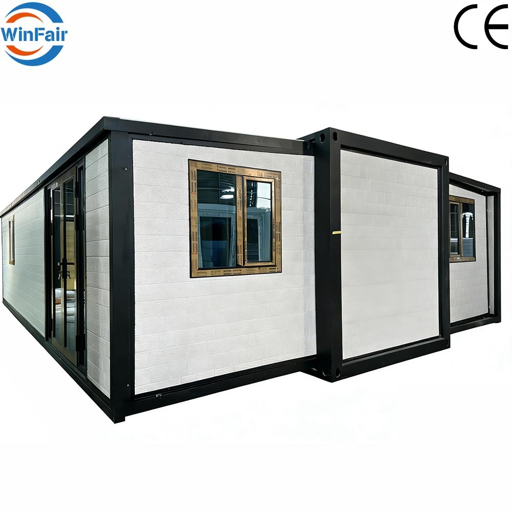 WinFair Custom Reasonable Price 30 Ft Container Homes Prefab Expandable House Container Ready to Live 2 Bedroom for Granny Flat
