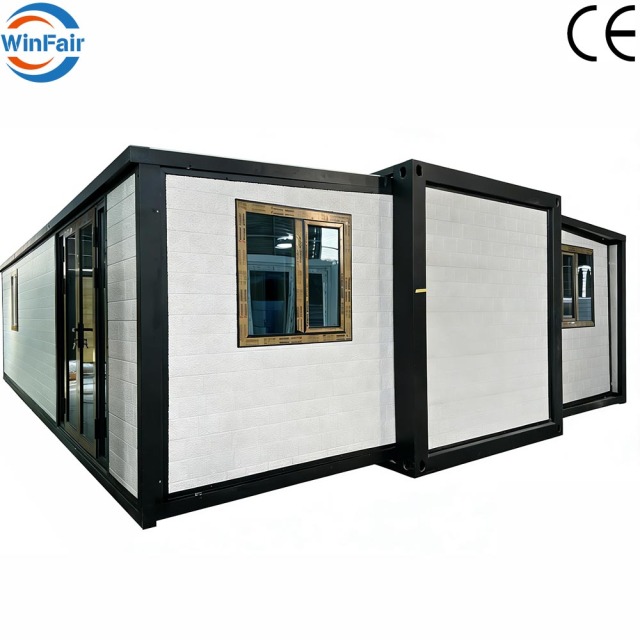 WinFair Ce Certified Low Price Portable Homes 2 Bedroom Container Prefabricated Mobile 30Ft Expandable Prefab House Granny Flat