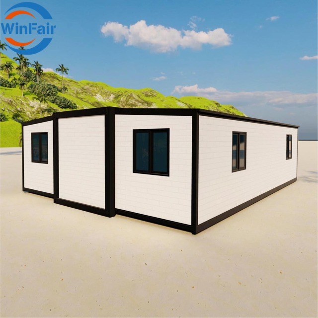 WinFair Custom Reasonable Price 30 Ft Container Homes Prefab Expandable House Container Ready to Live 2 Bedroom for Granny Flat