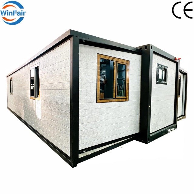 WinFair Ce Certified Low Price Portable Homes 2 Bedroom Container Prefabricated Mobile 30Ft Expandable Prefab House Granny Flat