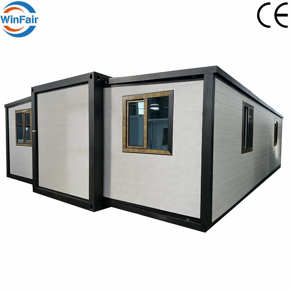 WinFair Ce Certified Low Price Portable Homes 2 Bedroom Container Prefabricated Mobile 30Ft Expandable Prefab House Granny Flat