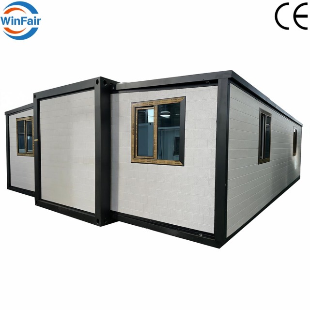 WinFair Ce Certified Low Price Portable Homes 2 Bedroom Container Prefabricated Mobile 30Ft Expandable Prefab House Granny Flat