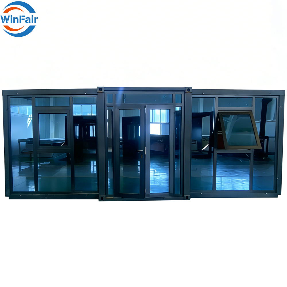WinFair Low Price Foldable Prefab 20 Ft Tiny Container House With Bathroom Low Cost for Home Studio/Creative Space/Garden Office