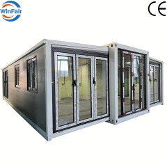 WinFair Romania Modular Mobile Two Bedroom Prefabricated Expandable Container House 30Ft for Rural Farmhouse / Vacation Rental