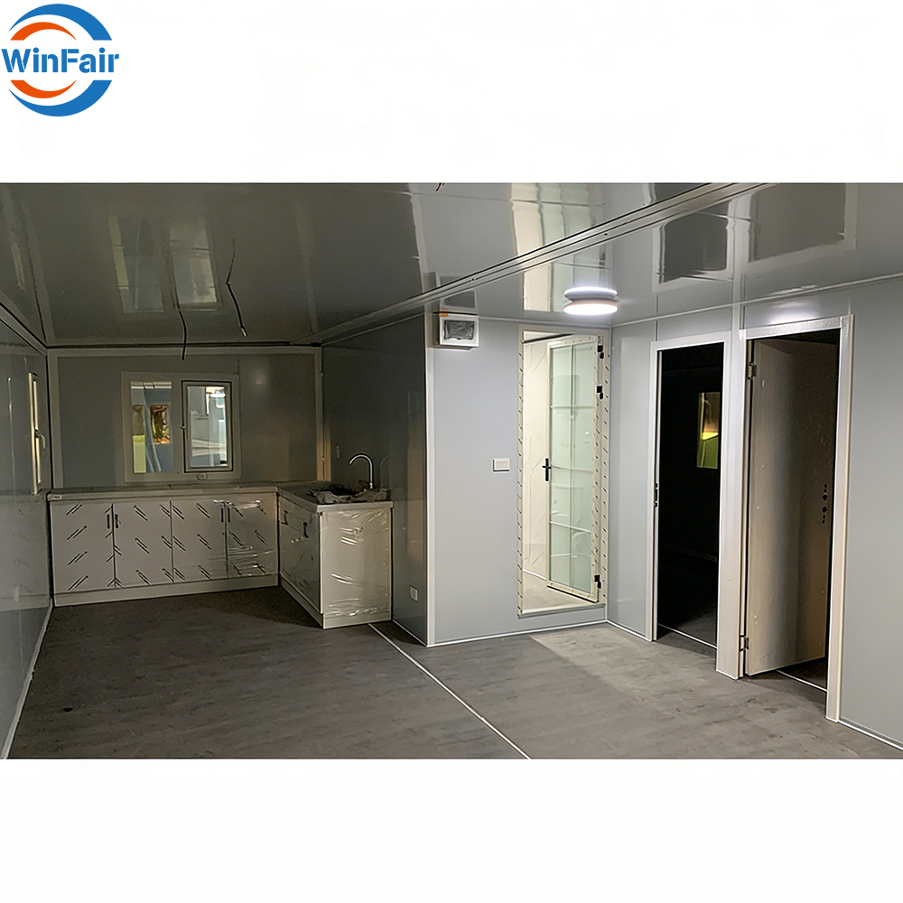 WinFair Ce Certified Low Price Prefab 30Ft Container House Modular Home With Bathroom for Dormitory Office Camp 2-3 Bedroom