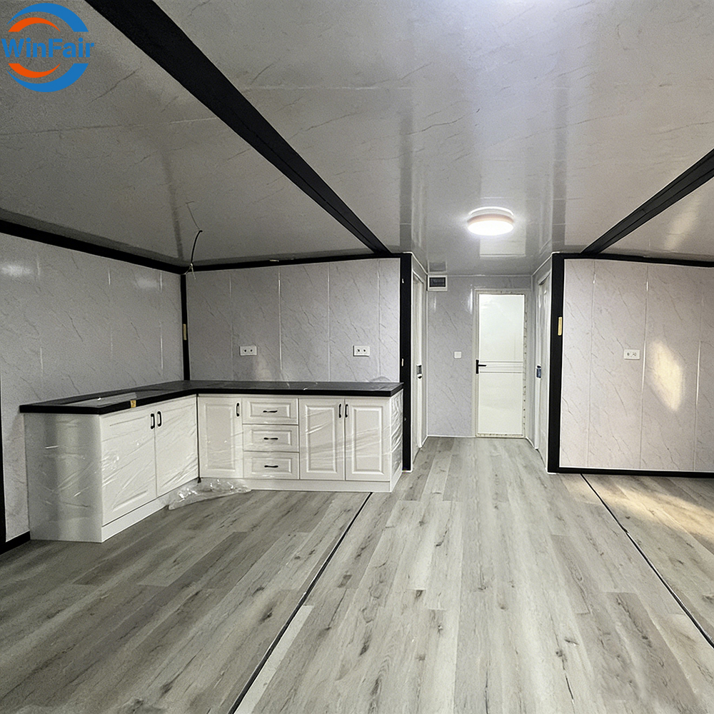 WinFair Custom Reasonable Price 30 Ft Container Homes Prefab Expandable House Container Ready to Live 2 Bedroom for Granny Flat