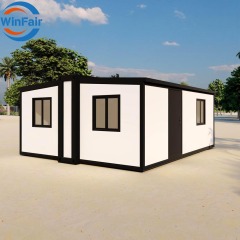 WinFair Mini 20Ft Container House Prefabricated Casas Prefabricadas Swiss Villa for Home Studio / Creative Space / Mobile Gym