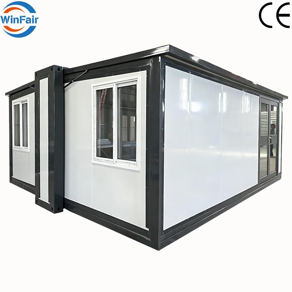 WinFair Ce Certified Moq 6 Sets Foldable Prefab Tiny Houses Modular Villas Prefabricated Homes for Home Studio / Creative Space