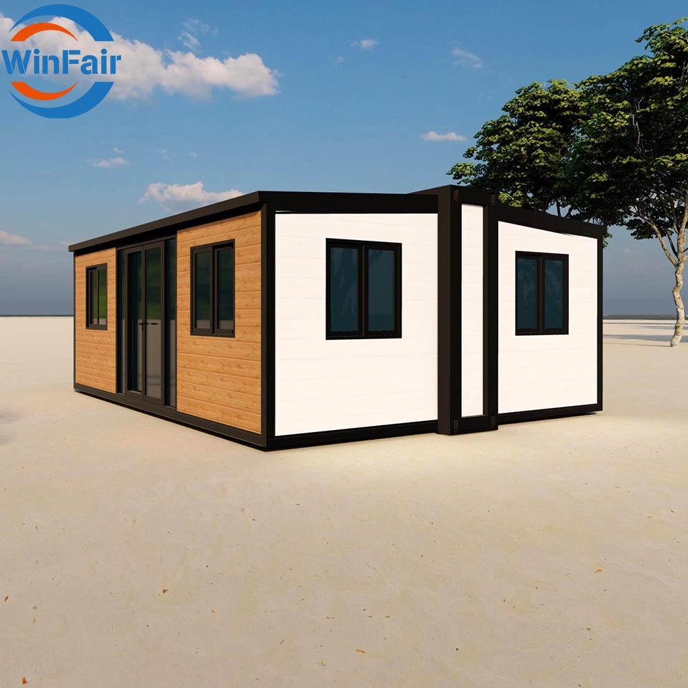 WinFair Low Cost Modular-Export-Tiny-House Casas Prefabricadas for Container Kitchen / Ghost Kitchen / Sales Center / Showroom