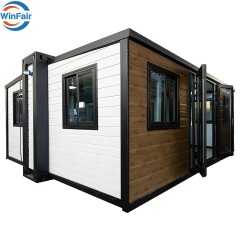 WinFair Low Cost Modular-Export-Tiny-House Casas Prefabricadas for Container Kitchen / Ghost Kitchen / Sales Center / Showroom