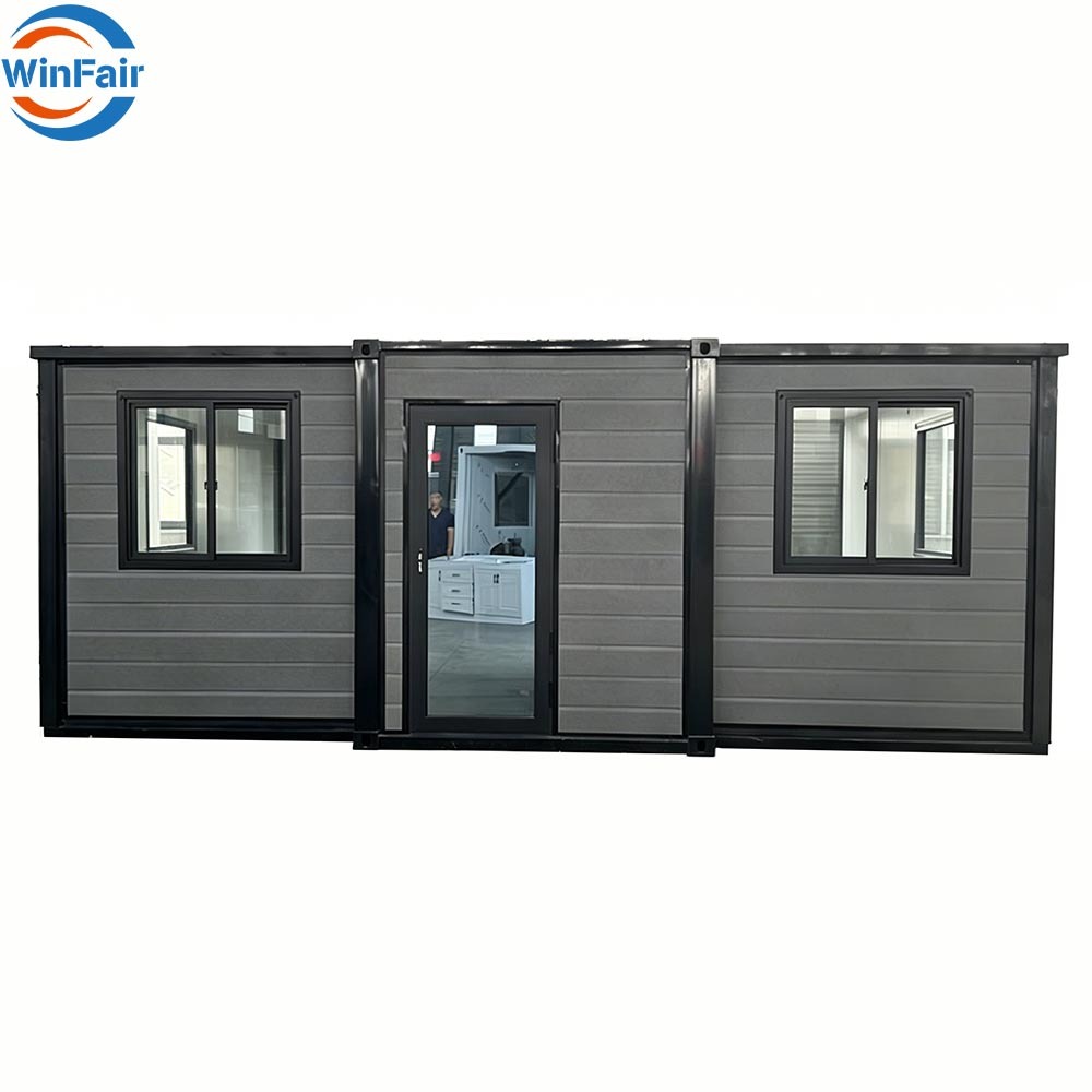 WinFair Folding Prefabricated House Luxury Casa Modular House Home for Garden Office / Backyard Studio / Reception Center