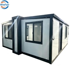 WinFair Ce Certified Mexico Low Cost Prefab Mobile Tiny Homes House Container Luxury Casas Prefrafricadas for Guest House