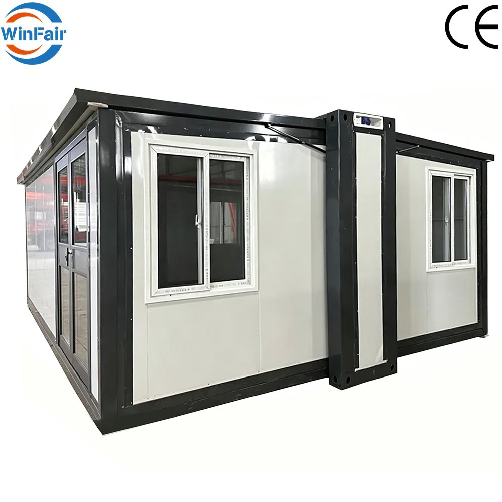 WinFair Ce Certified Moq 6 Sets Foldable Prefab Tiny Houses Modular Villas Prefabricated Homes for Home Studio / Creative Space