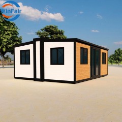 WinFair Jeddah Saudi Arabia Expandable Prefab Tiny House for Garden Office / Backyard Studio / Vip Lounge / First Aid Station