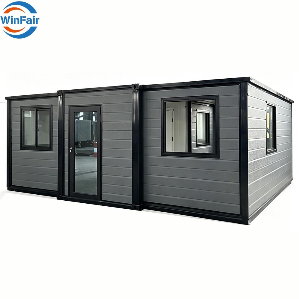 WinFair Folding Prefabricated House Luxury Casa Modular House Home for Garden Office / Backyard Studio / Reception Center