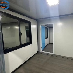 WinFair Moq 6 Sets China Tiny Container House Prefabricated Office Removable Homes Modern for Garden Office / Backyard Studio