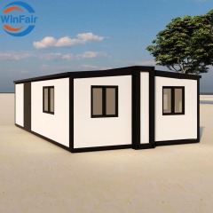WinFair Mini 20Ft Container House Prefabricated Casas Prefabricadas Swiss Villa for Home Studio / Creative Space / Mobile Gym