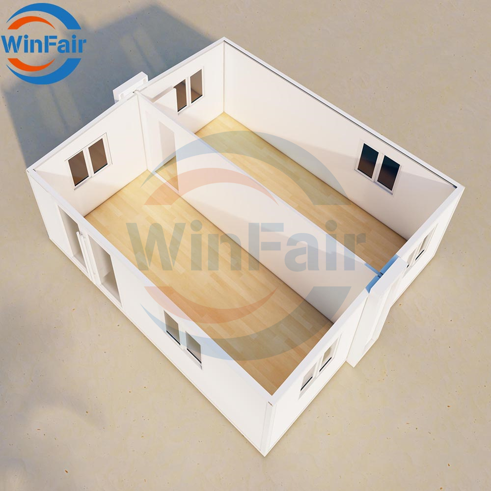 WinFair Expandable Tiny Prefab Modular Homes House Luxury Beach Villa for Living Container / Casa Container / Homestay / Hotel