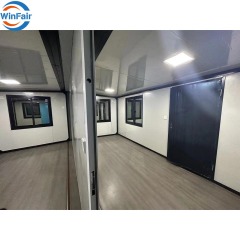 WinFair Mini 20Ft Container House Prefabricated Casas Prefabricadas Swiss Villa for Home Studio / Creative Space / Mobile Gym