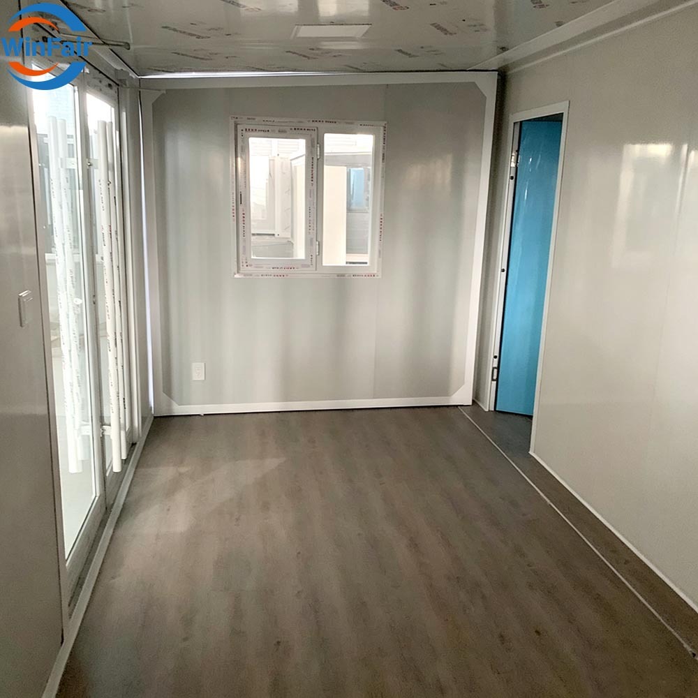 WinFair Ce Certified Mexico Prefab Modern Tiny Home Villa Foldable Container Home House for Temporary Housing / Shelter