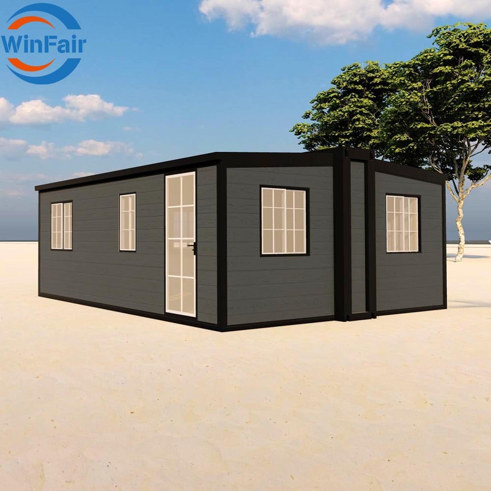 WinFair Good Price Folding Expandable Tiny Modular Container House Prefab Homes for Self-Built Villa/Residential Home