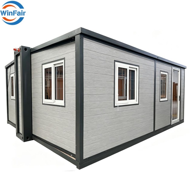 WinFair Foldable Prefab Tiny Villas House Mobile Homes Ready-Made-Container-House for Eco-Resort Villa / Emergency Shelter
