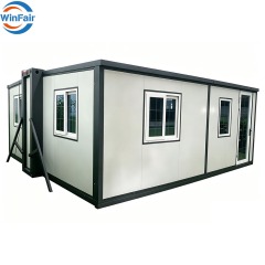 WinFair Luxury Prefab Tiny Modular Expandable Container Office Granny Flat House Home for Seaside Bungalow/Luxury Resort Villa