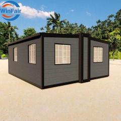 WinFair Good Price Folding Expandable Tiny Modular Container House Prefab Homes for Self-Built Villa/Residential Home