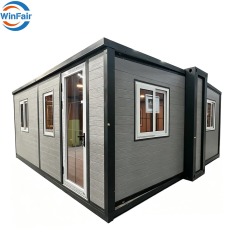 WinFair Foldable Prefab Tiny Villas House Mobile Homes Ready-Made-Container-House for Eco-Resort Villa / Emergency Shelter
