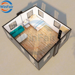 WinFair Luxury Modular Prefabricated Beach Tiny Expandable Container House Home for Disaster Relief Housing / First Aid Station