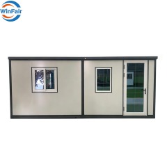 WinFair Luxury Prefab Tiny Modular Expandable Container Office Granny Flat House Home for Seaside Bungalow/Luxury Resort Villa