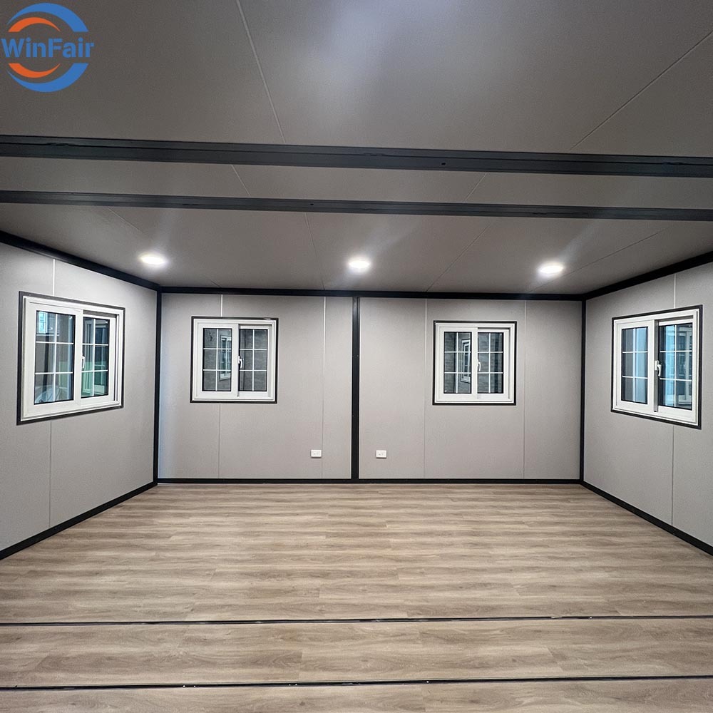 WinFair Good Price Folding Expandable Tiny Modular Container House Prefab Homes for Self-Built Villa/Residential Home